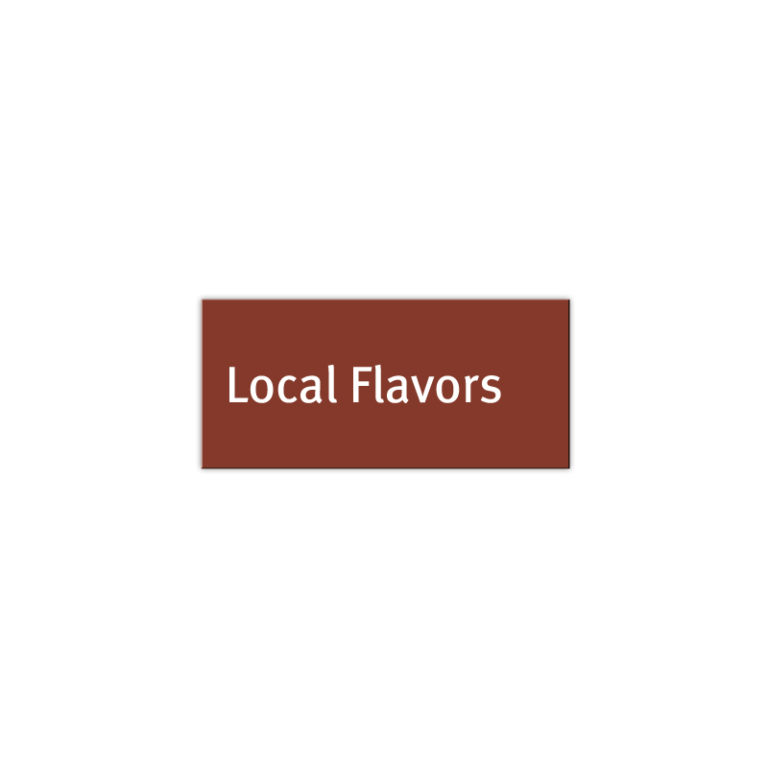Local Flavors Rising Signs